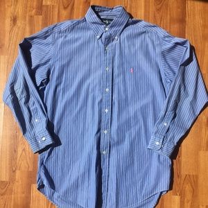 Ralph Lauren Long Sleeve Button Down Dress Shirt Polo vintage